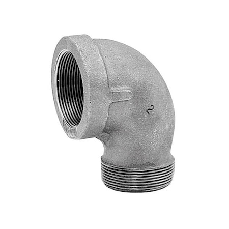 Anvil Anvil 1/4 in. FPT X 1/4 in. D MPT Galvanized Malleable Iron Street Elbow 8700127650